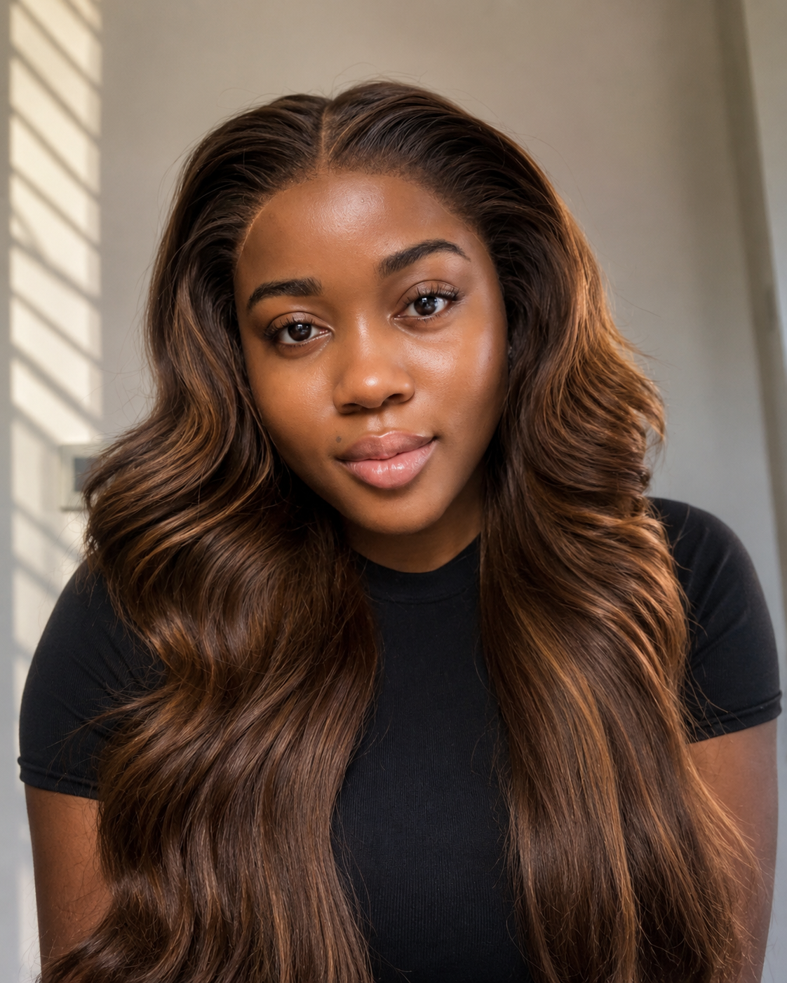 Veloura Sculpted Blend Wig - Mocha Brown