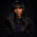 Veloura Fringe Wig - Jet Black (Glueless)